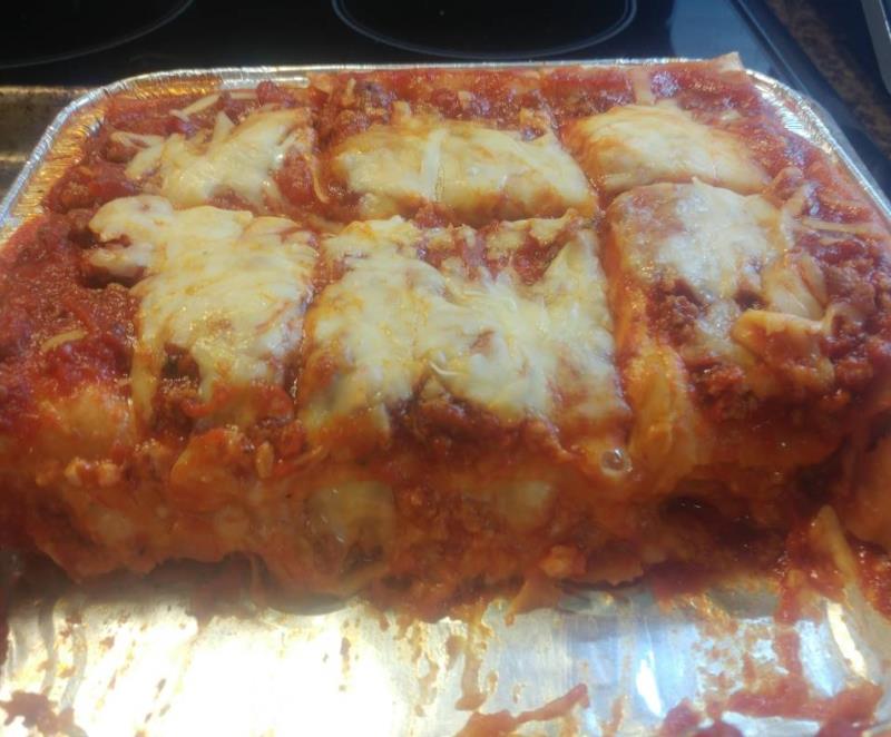 Roasted Red Peper Lasagna